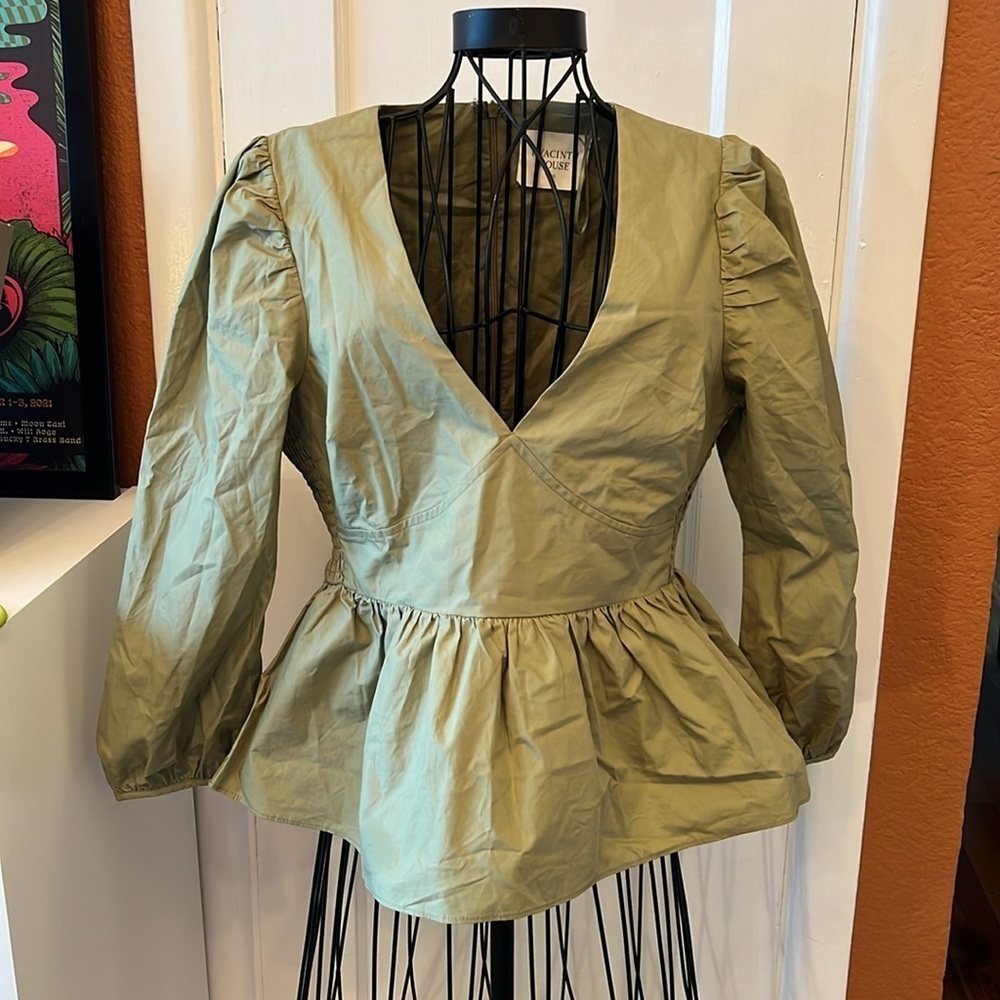 Tuckernuck Hyacinth House Elaina Blouse-Sz XS